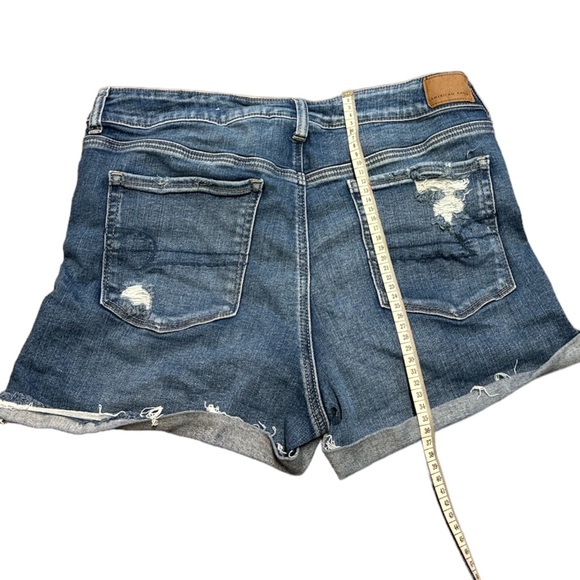 AMERICAN EAGLE HI-RISE SHORTIE,SIZE: 16 - Picture 2 of 5